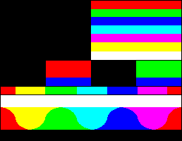 3-bit color palette