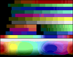 8-bit color palette