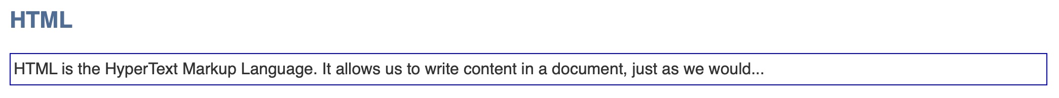 example of cropped paragraph