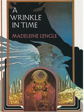 the front cover of the book A Wrinkle in Time, by Madeleine L'Engle.