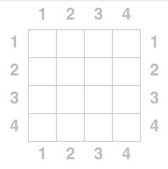 an empty Pousse board